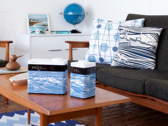 Pure radio in living room